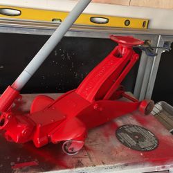 1950s Vintage Blackhawk Floor Jack – Works Great