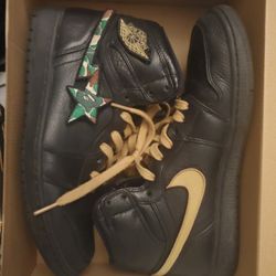 Jordan 1 BHM BAPE