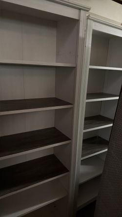 White shelves $10 each
