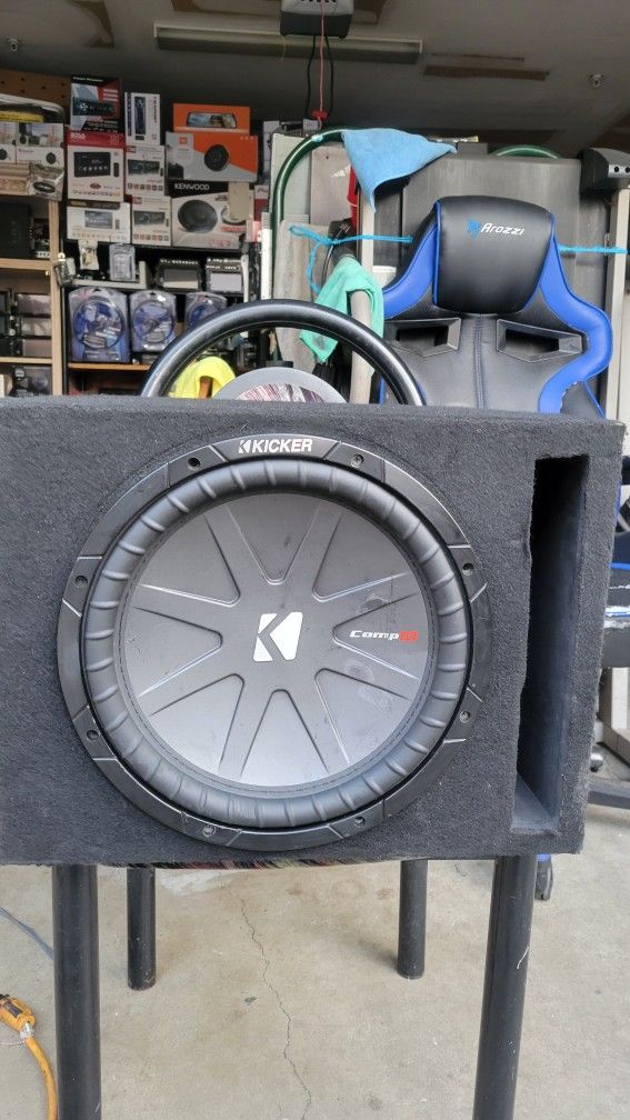 Kicker 12inch Ported Box Comp R for Sale in Los Angeles, CA - OfferUp