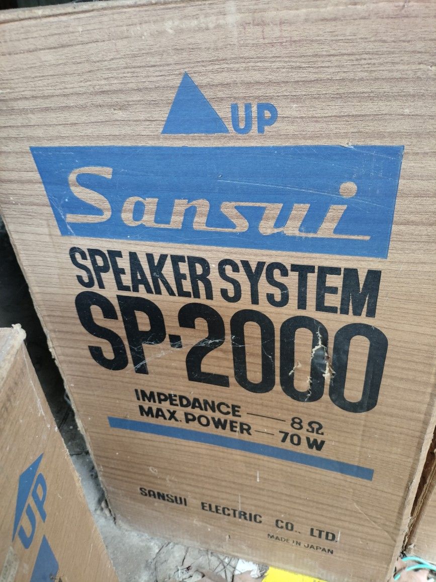 Sansui Speaker Systems-SP-2000x2 And SP-50x2