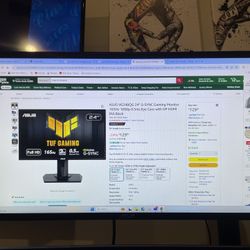 3 Asus Tuf 24in. Screen Barely Used 