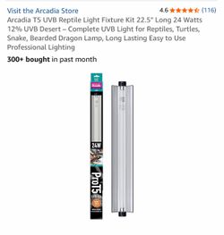 Reptitrip Dual Reptile Light Fixture Combo Pack