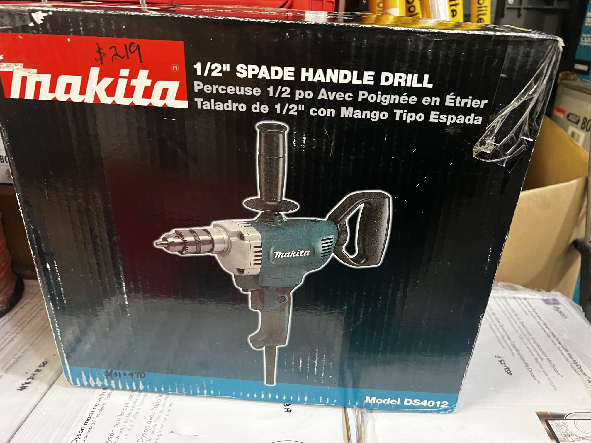 Makita 1/2” Spade Handle Drill