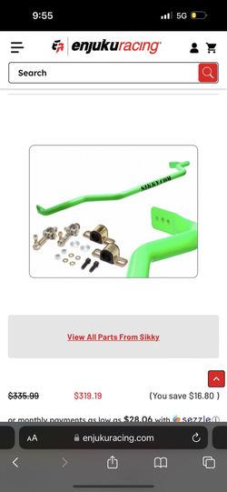 240sx Sikky Sway Bar, Ls/jz, Rb + Swap S13/s14 NEW 