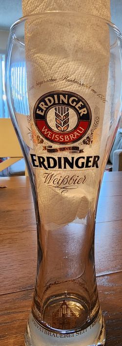 Erdinger Beer Glass