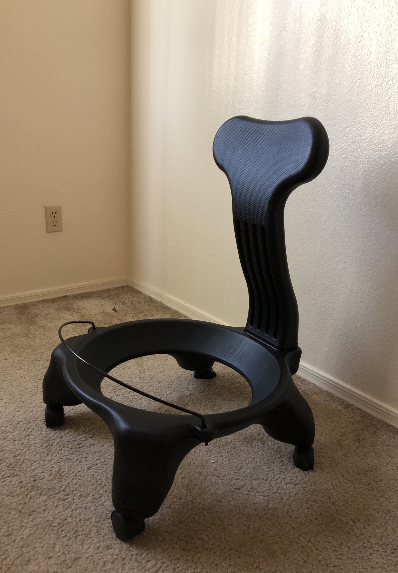 Bosu ball/ fitness ball chair