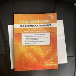 Common Core ELa Exemplar Resource