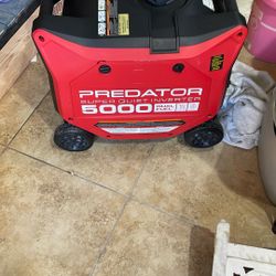 Like New Predator 5000 W Dual Fuel Super Quiet Inverter