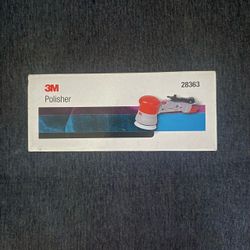 3M 28363 Professional 3” Pneumatic Air Random Orbital Polisher – 15mm Orbit / 11,000 RPM –