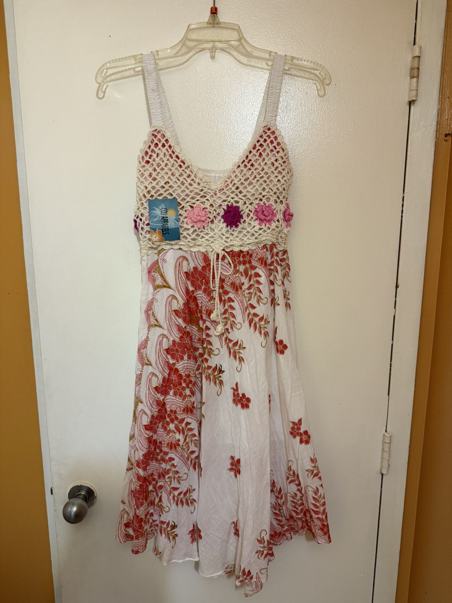 Women Summer/Spring Dress (Red and white)