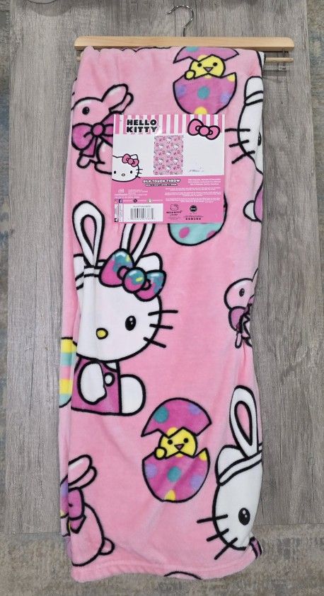 Hello Kitty Easter Blanket