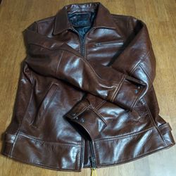 Leather Bike Jacket 