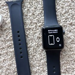 Apple Watch Series 3 - 38mm Aluminum Case - Black