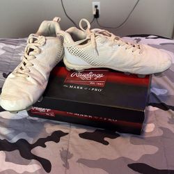 Womens size 8.5 Softball cleats