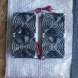 12V 240W Thermoelectric Cooler Peltier Semiconductor Refrigeration Cooling System Cold Plate Cooler with Fan