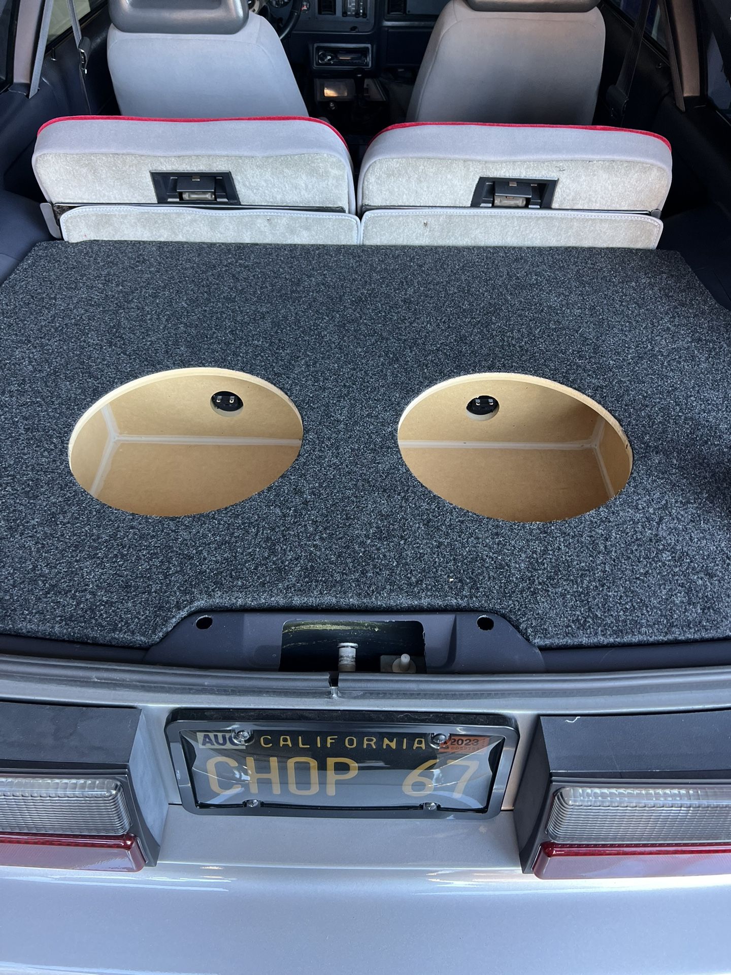 Custom Speaker Box For Fox Body Mustangs