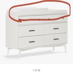 Pottery Barn West Elm dresser topper changing Table for Sale in
