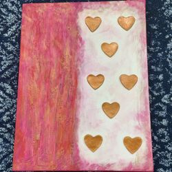 Abstract Art On Canvas - Original Handmade