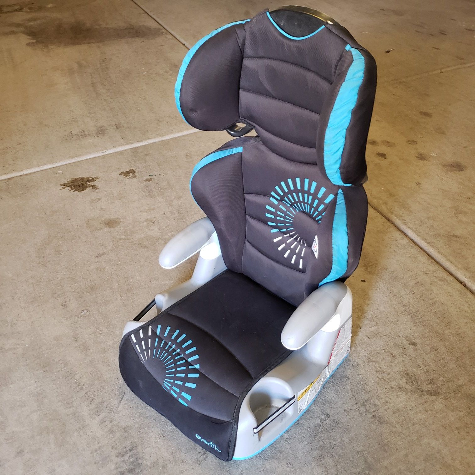 Evenflo booster seat. Gently used.