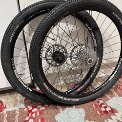 XC/Trail 26" Alex SX44 Black/ Shimano Hubs Stainless Black Kenda Tires