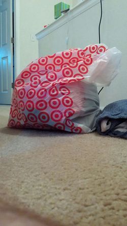 Large bag for of women's clothing