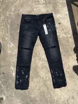 Purple jeans