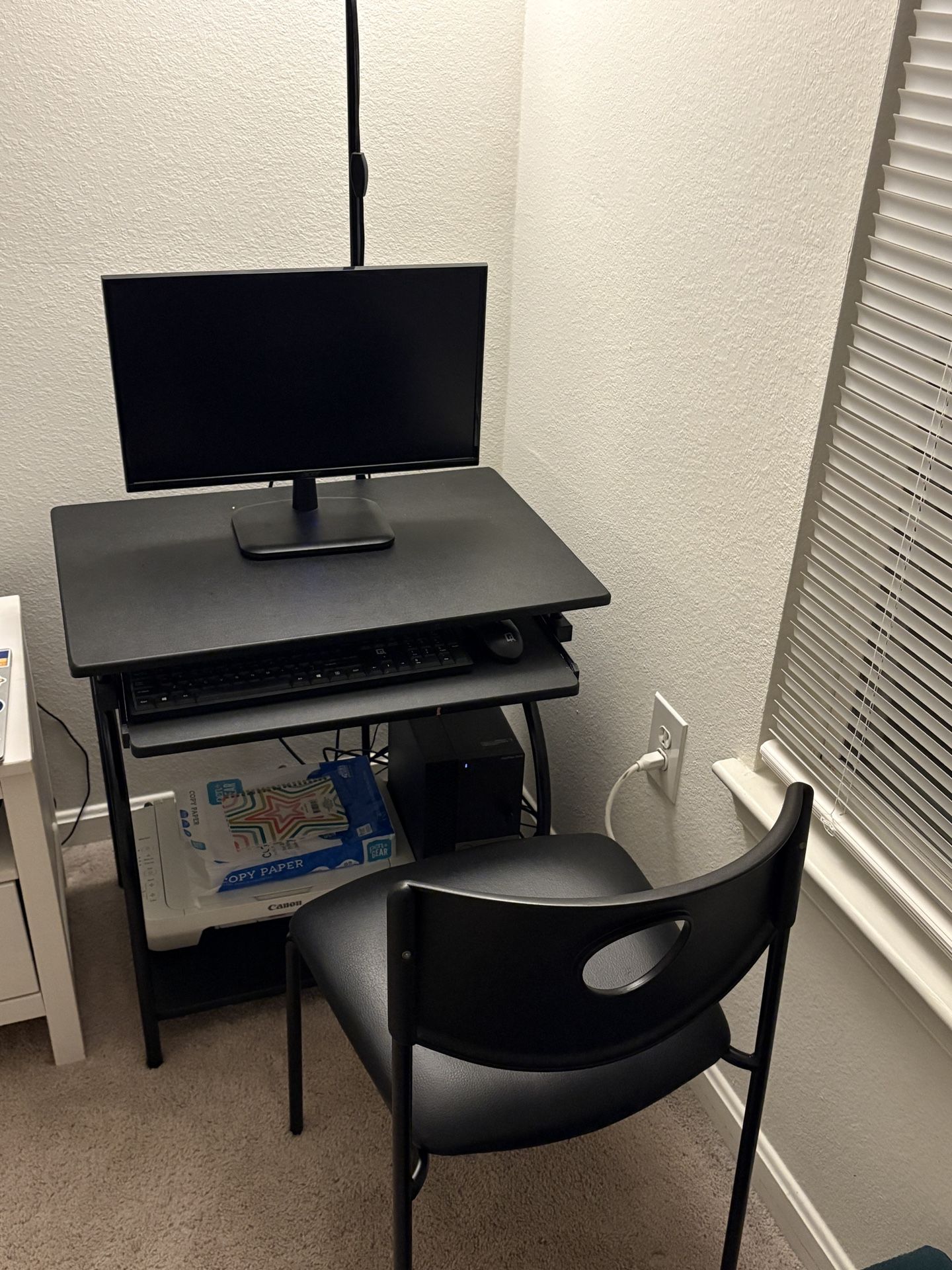 Computer And Desk