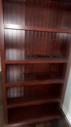 Wooden Bookshelf