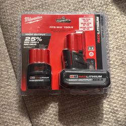 Milwaukee M12 Batter Pack
