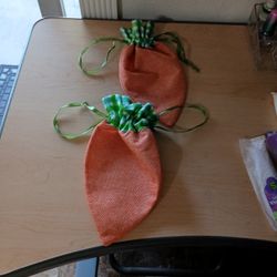 Carrot Shaped Gift Bags