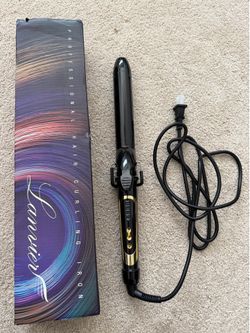 Professional hair curling iron