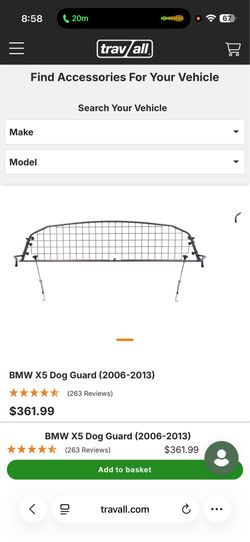 BMW X5 Dog Guard (2006-2013)