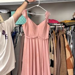 Baby Pink Dress David’s Bridal 