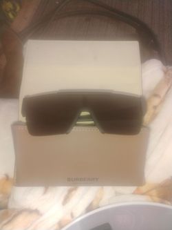 Burberry Shield Sunglasses with Case