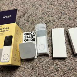 New Wyze Video Doorbell Pro security camera 