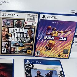 PS4 & PS5 Games 