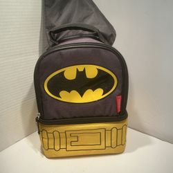 Batman Mini Backpack / Insulated Lunch Bag – Great Condition