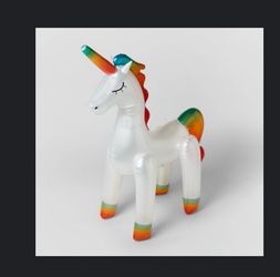 Unicorn inflatable sprinkler