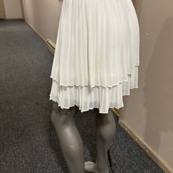 Lauren Conrad White Mini Skirt -Small