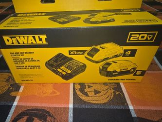 New Dewalt 20v 5ah & 4ah XR battery kit