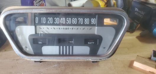 1955 F100 Instrument Guage Cluster