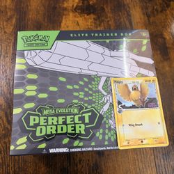 Pokemon Perfect Order Etb /Pidgey (Delta Species) 