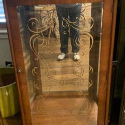 Small 3 Shelf China Cabinet