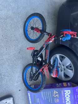 Kids Spider-Man Bike