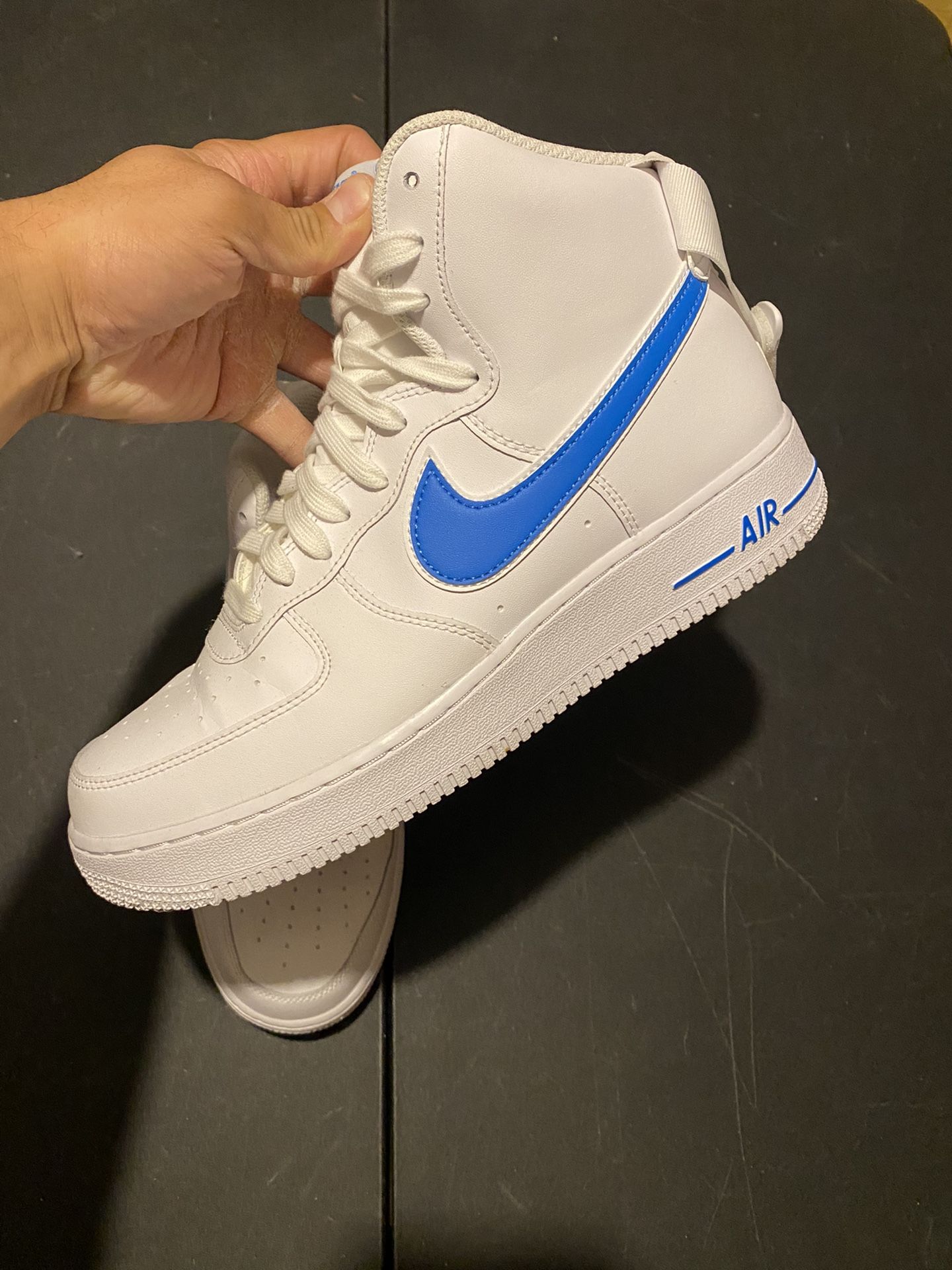 Nike Air Force High University Blue size USED But Clean