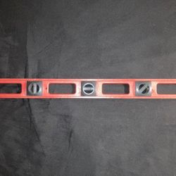 TASK FORCE POLYESTRENE PLASTIC 24 INCH 3 VIAL BOX BEAM LEVEL 📏 