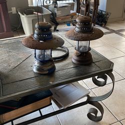 Outdoor Oil Lanterns