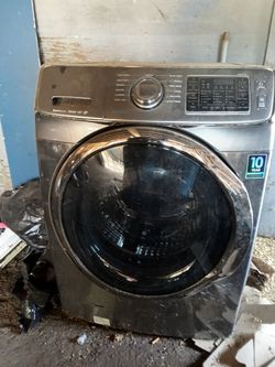 Samsung washer works really good just dusty