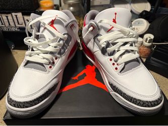 Og Air Jordan 3 Fire Red size 10